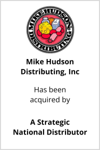 Keiter Advisors Announces Sale of Mike Hudson Distributing, Inc.